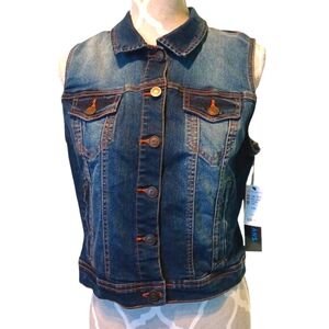 NEW! Motojeans Denim Jean Vest 4943